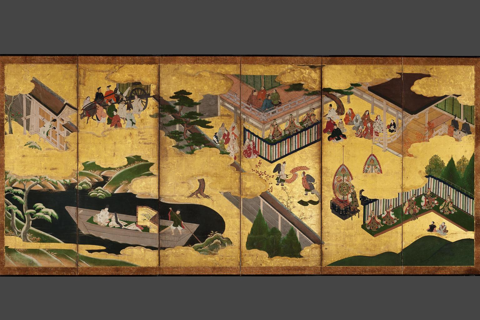 겐지모노가타리 병풍 대표이미지