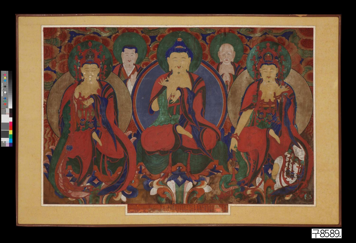 극락에서 설법하는 아미타불 대표이미지