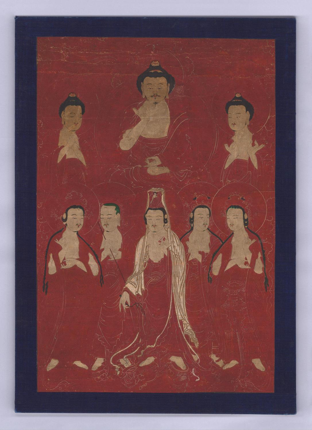 극락에서 설법하는 아미타불 대표이미지