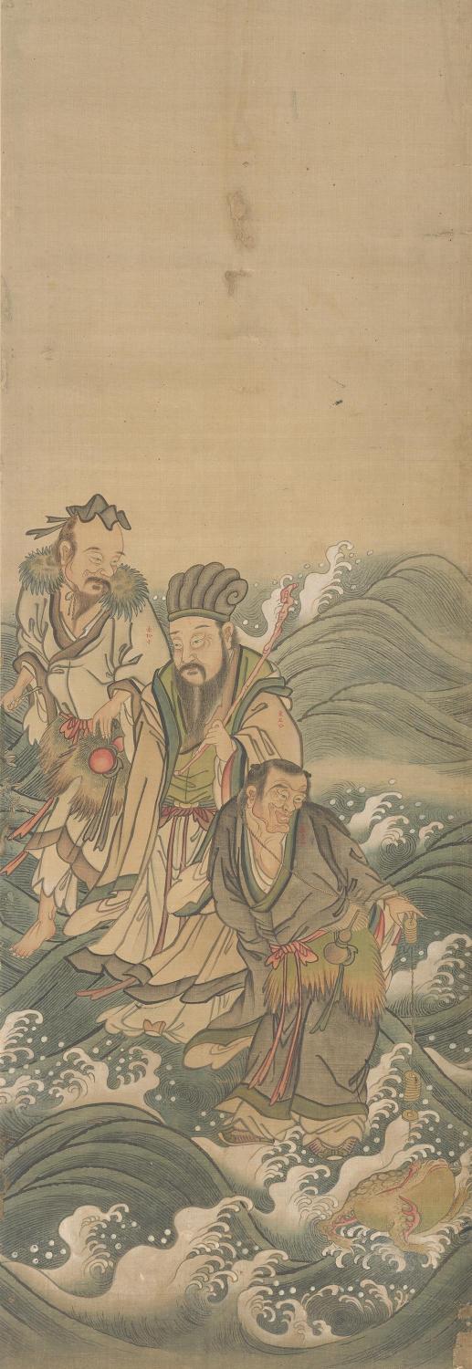 파도를 건너는 신선들 대표이미지