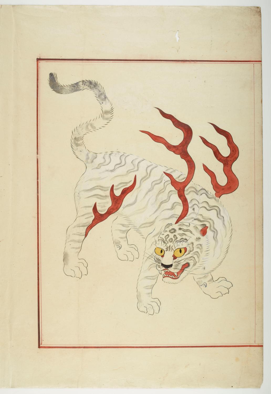 숙종의 왕릉을 조성하고 시신을 안장한 일을 기록한 의궤, 숙종명릉산릉도감의궤 대표이미지